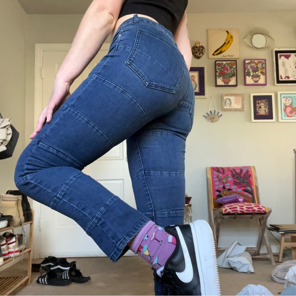 Authentic UNIF patchwork jeans - Picture 4 of 12